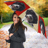 Portuguese Water Dog Print Umbrellas