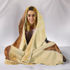 Cute Finnish Spitz Print Hooded Blanket