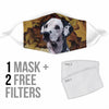 Lovely Dalmatian Print Face Mask