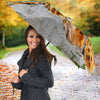 Yorkie On Mount Rushmore Print Umbrellas