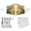 Cute European Shorthair Print Face Mask