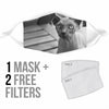 Sphynx Cat Print Face Mask