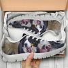 Bernese Mountain Dog Print Running Shoes