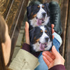 Bernese Mountain Dog Print Women's Leather Wallet