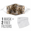 Lovely Chow Chow Print Face Mask