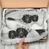 German Shorthaired Pointer On White Print Running Shoes