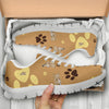 Afghan Hound Dog Print Sneakers