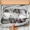 Shihpoo Puppy Print Running Shoes