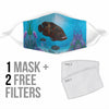 Oscar Fish Print Face Mask