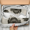 Amazing Portuguese Water Dog Print Running Shoes