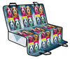 Bearded Collie Pattern Print Pet Seat Covers