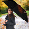 Rottweiler On Black Print Umbrellas