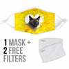 Tonkinese Cat Print Face Mask