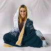 Shih Tzu Print Hooded Blanket