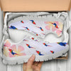 Scarlet macaw Patterns Print Sneakers