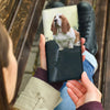 Basset Hound Dog Print Women's Leather Wallet