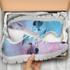 Great Pyrenees On Colorful Print Running Shoes