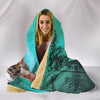 American Wirehair Cat Print Hooded Blanket