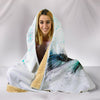 Amazing Bird Painting Print Limited Edition Hooded Blanket