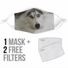 Customized Dog2 Print Face Mask