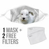 Sealyham Terrier Print Face Mask