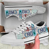 Amazing Chow Chow Mom Print Low Top Canvas Shoes For Women