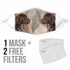 Lovely German Shorthaired Pointer Print Face Mask