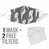 Parrots Print Face Mask
