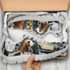 Animated Beagle Dog Print Running Shoes