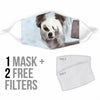 Chinese Crested Dog Print Face Mask