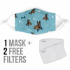 Malinois Dog Patterns Print Face Mask