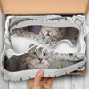 Cute European Shorthair Print Running Shoes