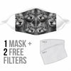 Keeshond Print Face Mask- Limited Edition