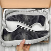 Belgian Shepherd On Black Print Running Shoes