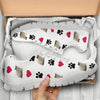 Van Cat Patterns Print Sneakers