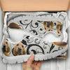 Bloodhound Dog On Designer Print Running Shoes