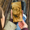 Dogue de Bordeaux Print Women's Leather Wallet