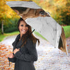 German Shepherd On White Print Umbrellas