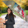 Jack Russell Terrier Love Print Umbrellas
