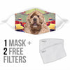 Cocker Spaniel Print Face Mask-Limited Edition