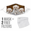 Maltese Print Face Mask