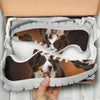 Bernese Mountain Dog Print Running Shoes