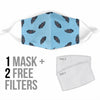 Oscar Fish Patterns Print Face Mask