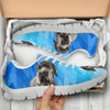 Mastiff Poodle Dog Print Sneakers