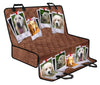 Lovely Golden Retriever Dog Print Pet Seat Covers