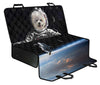 Bichon Frise In Space Print Pet Seat Covers