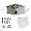 Customized Dog3 Print Face Mask