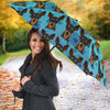 Miniature Pinscher Dog Pattern Print Umbrellas