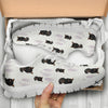 Dachshund Dog Patterns Print Sneakers