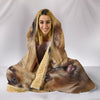 Brussels Griffon Dog Print Hooded Blanket